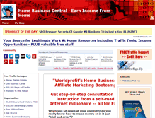 Tablet Screenshot of homebizhelp101.com